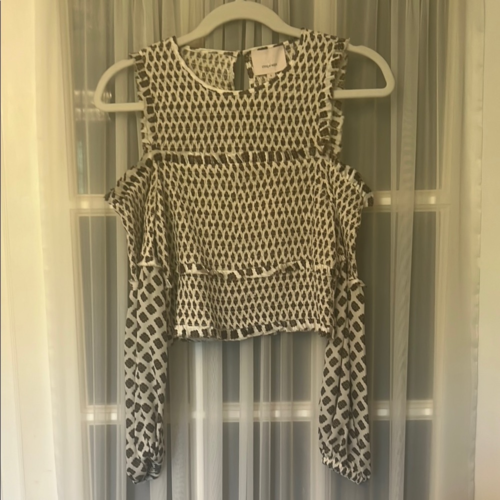 Cinq à Sept Paisley Women's Top